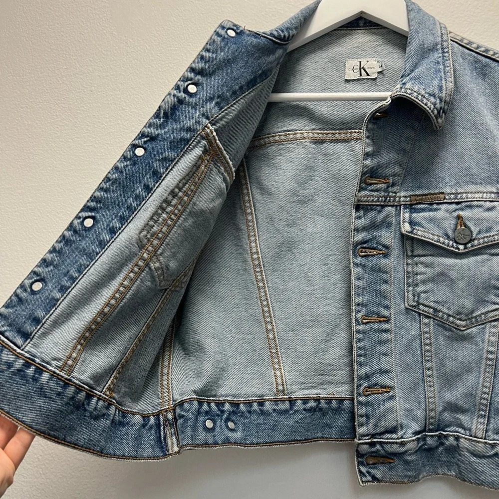 Vintage Calvin Klein Jeans Denim Vest - Picture 4 of 5